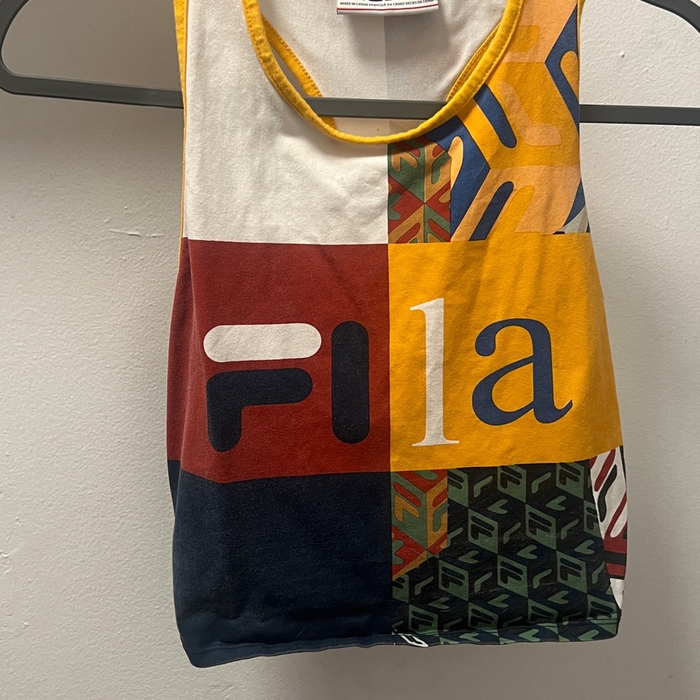 Fila Multicolor Graphic Tank Top